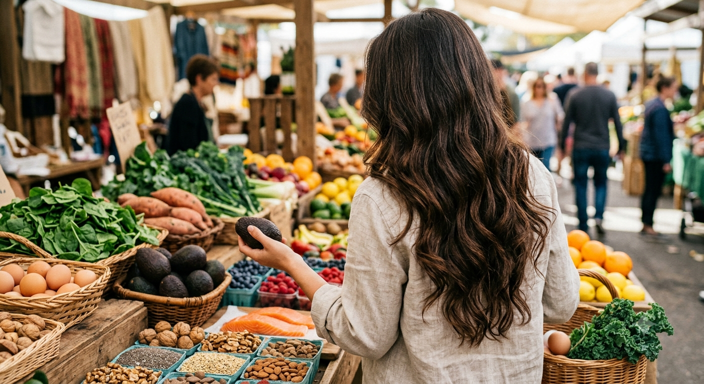 Quels aliments sont vraiment bons pour les cheveux ?